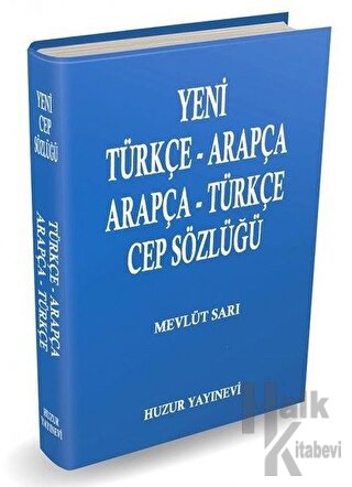 Arapça-Türkçe Cep Sözlüğü (Mavi Kapak) - Halkkitabevi