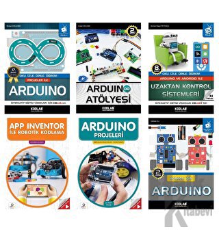 Arduino Eğitim Seti (6 Kitap Takım)