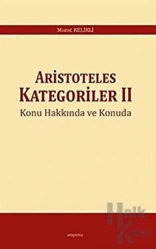Aristoteles Kategoriler 2