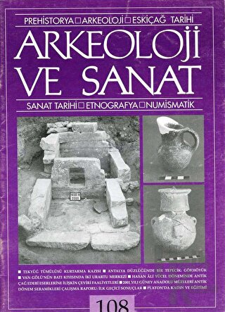 Arkeoloji ve Sanat Dergisi Sayı 108 - Halkkitabevi