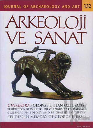 Arkeoloji ve Sanat Dergisi Sayı 132