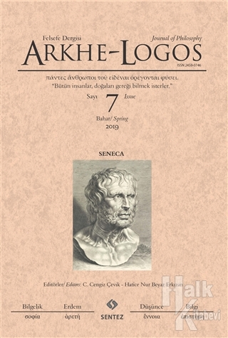 Arkhe - Logos Felsefe Dergisi Sayı: 7 Bahar 2019