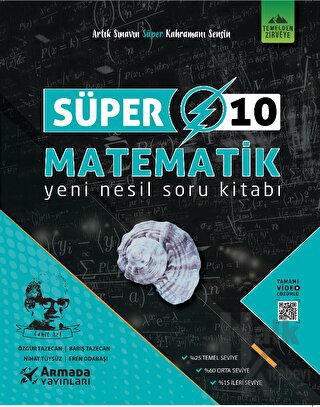 Armada Süper 10.Sınıf Matematik Yeni Nesil Soru Kitabı