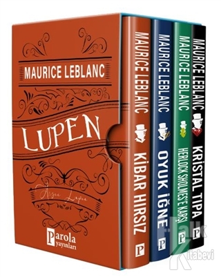Arsen Lüpen Set Kutulu (4 Kitap Takım) - Halkkitabevi
