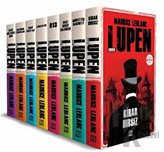Arsen Lupen Seti (8 Kitap Takım) - Maurice Leblanc -Halkkitabevi