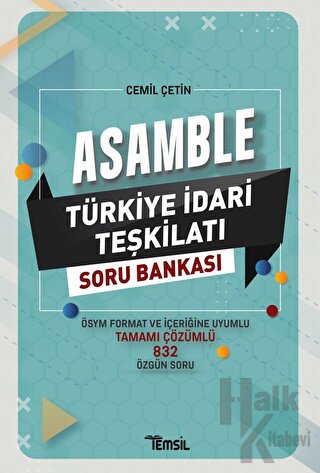 Asamble Türkiye İdari Taşkilatı Çözümlü Soru Bankası