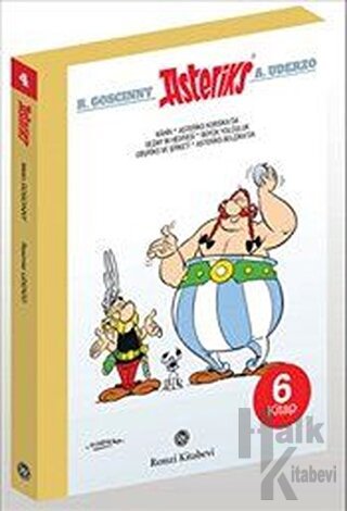 Asteriks Seti - 4 (6 Kitap Takım) - Halkkitabevi