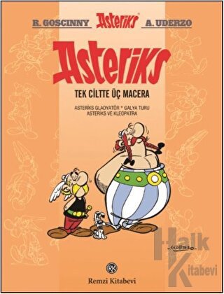 Asteriks - Tek Ciltte Üç Macera 2 - Halkkitabevi