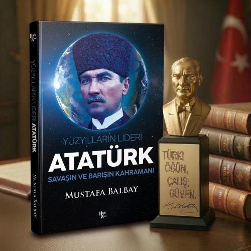 Yüzyılların Lideri Atatürk ve Atatürk Büstü - Halkkitabevi