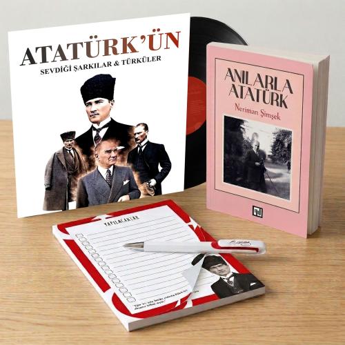 Atatürk'ün Sevdiği Şarkılar & Türküler Plak - Anılarla Atatürk - Blokn