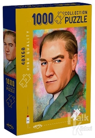 Atatürk 1000 Parça Puzzle - Halkkitabevi