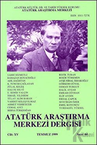 Atatürk Araştırma Merkezi Dergisi Cilt: 14 Temmuz 1999 Sayı: 44 - Halk