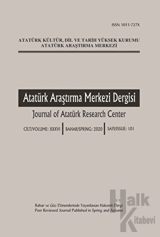 Atatürk Araştırma Merkezi Dergisi Sayı: 101