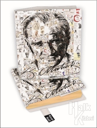 Atatürk İmza Kitap Kılıfı Kod - M-3121008
