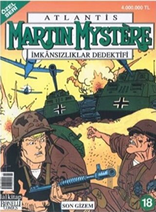 Atlantis (Özel Seri) Sayı: 18 Martin Mystere İmkansızlıklar Dedektifi Son Gizem