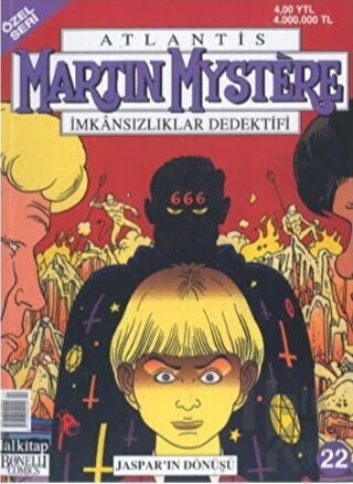 Atlantis (Özel Seri) Sayı: 22 Martin Mystere İmkansızlıklar Dedektifi 