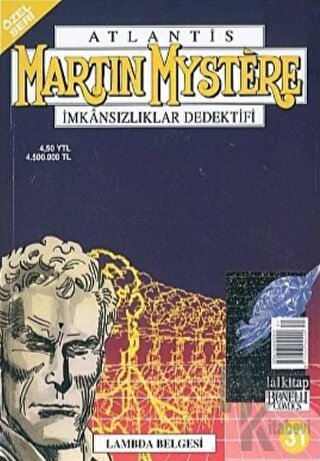 Atlantis (Özel Seri) Sayı: 31 Lambda Belgesi Martin Mystere İmkansızlıklar Dedektifi Özel Seri