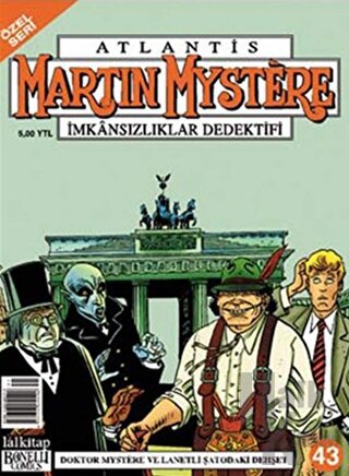 Atlantis (Özel Seri) Sayı: 43 Doktor Mystere ve Lanetli Şatodaki Dehşet Martin Mystere İmkansızlıklar Dedektifi