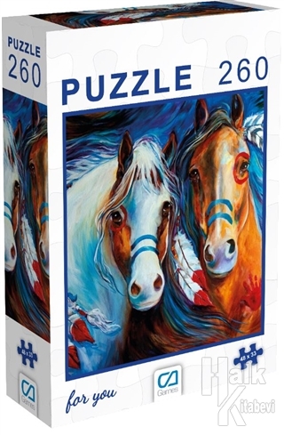 Atlar - 260 Parça Puzzle