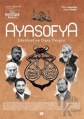 Ayasofya Dergisi Sayı: 18 Haziran - Temmuz 2017 - Halkkitabevi