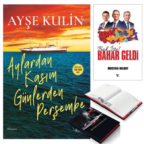 Aylardan Kasım Günlerden Perşembe ve Bak İşte bahar Geldi - Ciltli 2026 Ajanda