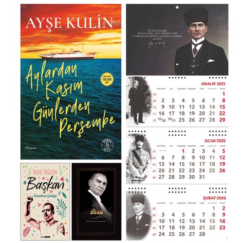 Aylardan Kasım Günlerden Perşembe ve Yalnız Değilsin Başkan - Gazi Paşa Ajanda - Gazi Duvar Takvimi