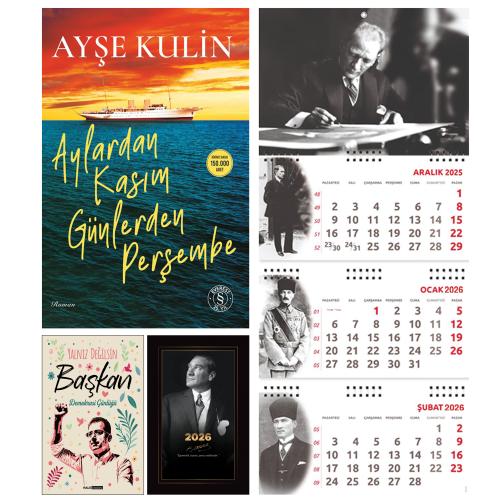 Aylardan Kasım Günlerden Perşembe ve Yalnız Değilsin Başkan - İstikbal Ajanda - İmza Duvar Takvimi