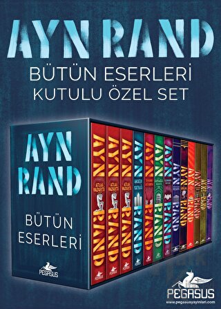 Ayn Rand Bütün Eserleri Kutulu Özel Set (13 Kitap ) - Halkkitabevi