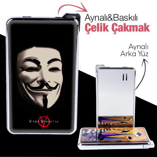 Aynalı Çelik Çakmak - V for Vendetta - Halkkitabevi