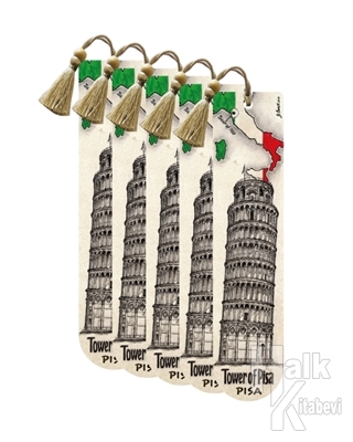 Ayraç Tower of Pisa (5'li Paket)