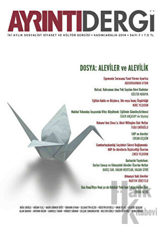 Ayrıntı Dergisi Sayı: 7 Kasım-Aralık 2014 - Halkkitabevi