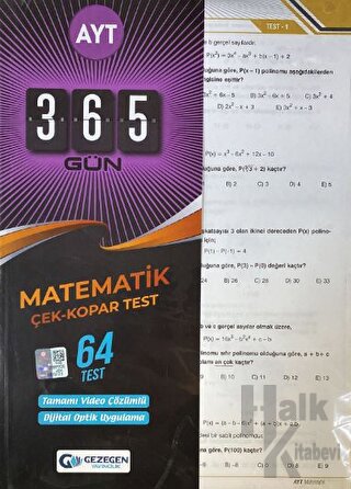 AYT 365 Gün Matematik 64 Yaprak Test