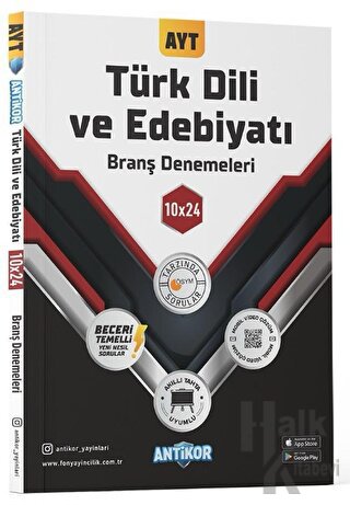AYT Türk Dili ve Edebiyatı 10x24 Branş Denemeleri