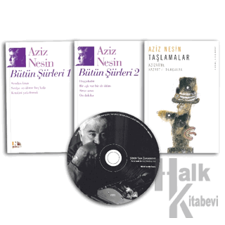 Aziz Nesin'den Şiirler: 3 Kitap 1 CD