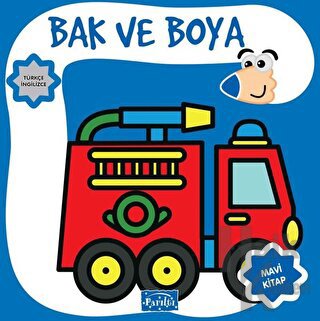 Bak ve Boya - Mavi Kitap - Halkkitabevi
