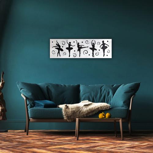 Balerin Kızlar 2 Katlı Ahşap Oyma Tablo Siyah & Gümüş - Halkkitabevi Balerin Kızlar 2 Katlı Ahşap Oyma Tablo Siyah & Gümüş - Halkkitabevi