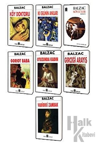Balzac Klasikleri 7 Kitap Set - Halkkitabevi