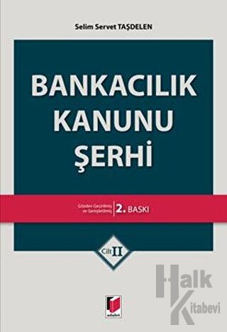 Bankacılık Kanunu Şerhi ( 2 Cilt Takım) - Halkkitabevi