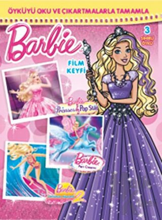 Barbie Film Keyfi Çıkartmalı Öykü - Halkkitabevi