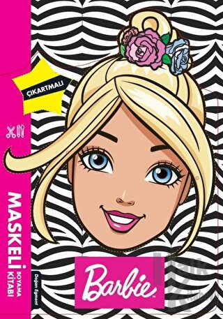 Barbie Maskeli Boyama Kitabı - Halkkitabevi