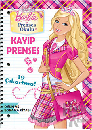 Barbie Prenses Okulu - Kayıp Prenses Oyun ve Boyama Kitabı - Halkkitab