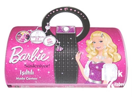 Barbie Süsleniyor - Işıltılı Moda Çantası - Halkkitabevi