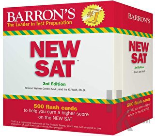 Barron's New SAT Flash Cards - Halkkitabevi