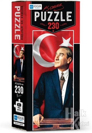 Bayrak ve Atatürk - Puzzle (BF161)