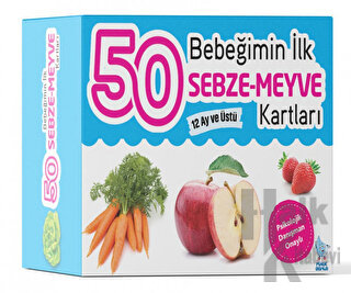 Bebeğimin İlk 50 Sebze - Meyve Kartları