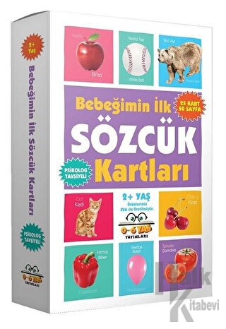 Bebeğimin İlk Sözcük Kartları - Halkkitabevi