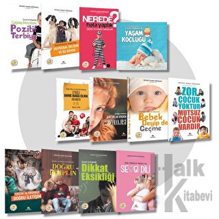 Bebeklikten Ergenliğe En Güncel Bilgilerle Çocuk Gelişimi ve Eğitimi Seti (12 Kitap)