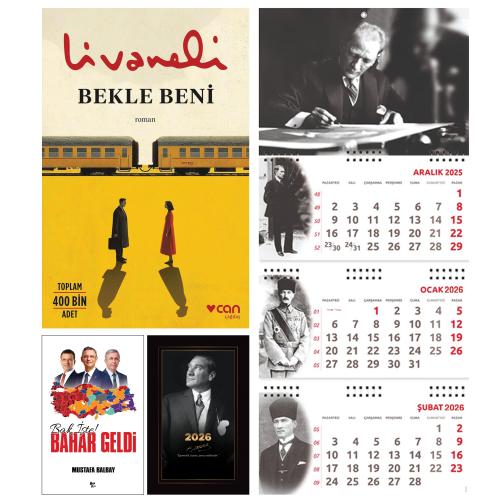 Bekle Beni ve Bak İşte bahar Geldi - İstikbal Ajanda - İmza Duvar Takvimi