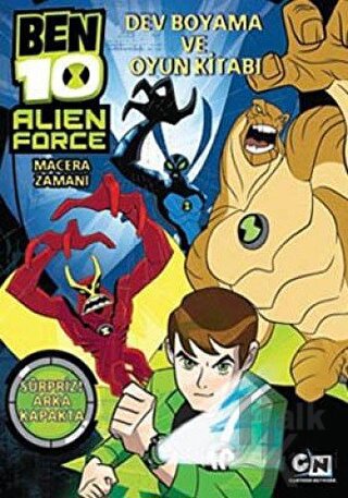Ben10 Alien Force Dev Boyama ve Oyun Kitabı