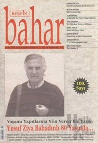 Berfin Bahar Aylık Kültür, Sanat ve Edebiyat Dergisi Sayı: 100